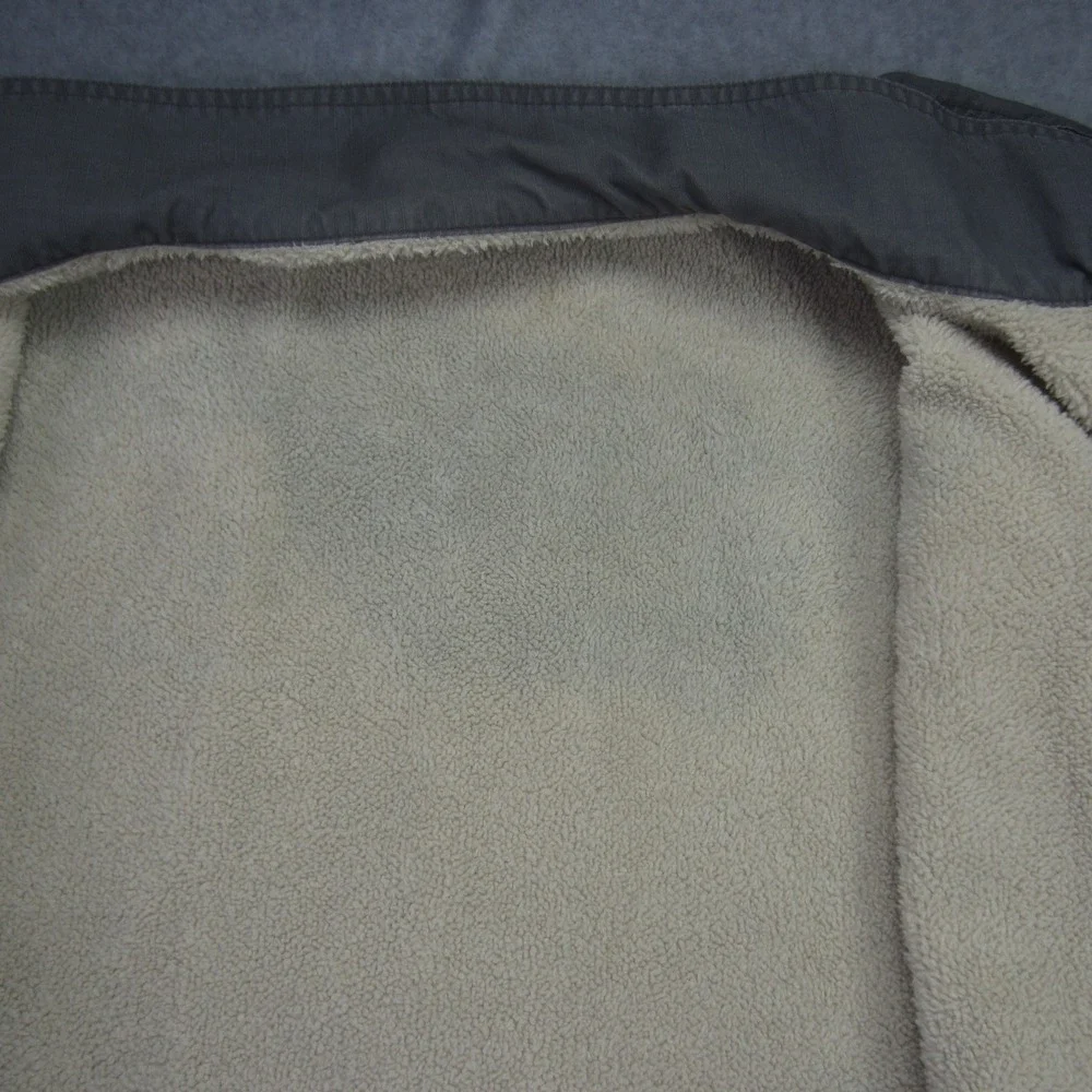 Levis Jacket Mens‎ XXL Gray Sherpa Lined Trucker Coat Button Up Workwear - Picture 10 of 16